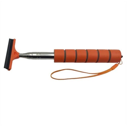 Essuie-Glace Télescopique Pour Rétroviseur De Voiture, Tête De Brosse Superposée, Essuie-Glace Rétractable Réglable, Essuie-Glace Pour Pare-Brise En Verre, Brosse Pour Livres, 1pc