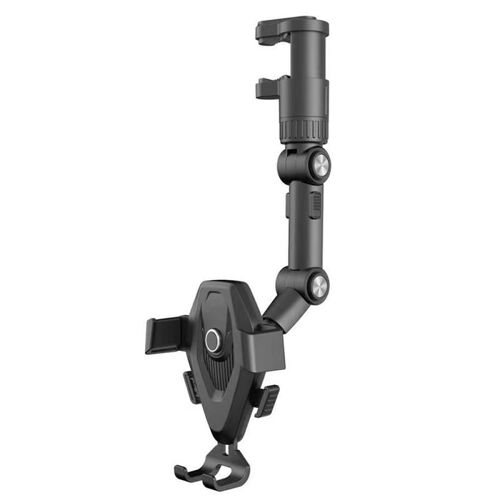 Support Universel De Téléphone Portable Pour Voiture, Rétroviseur Multifonctionnel, Oreiller Arrière Paresseux, Clip Extensible Multi-Angle Pour Téléphone Portable