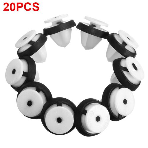 Clips De Pilier De Panneau De Garniture De Voiture En Plastique, Attache Automatique, Retenue De Ruban, Clips De Poussée Avec Joint En Caoutchouc Pour Kit, 20/40 Pièces Par Lot