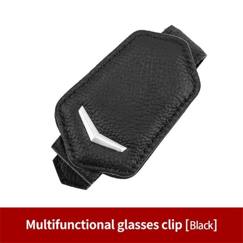 Porte-Lunettes De Voiture Multifonctionnel Durable Universel 1 Pièce, Accessoires D'intérieur De Voiture, Support De Rangement De Lunettes Pare-Soleil