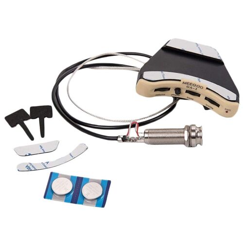 Préampli Pour Guitare Acoustique, Piezo, 3 Bandes, Micro, Eq