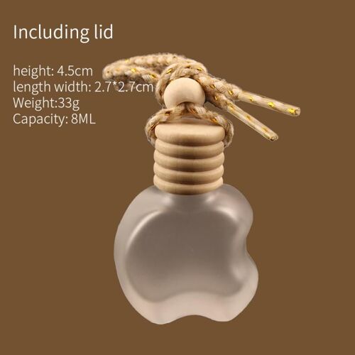 Pendentif Parfum D'intérieur De Voiture, 1 Pièce, Doux, Durable, Exquis, Bouteille Vide De Haute Qualité, Fournitures De Voiture, Pendentif À Bord