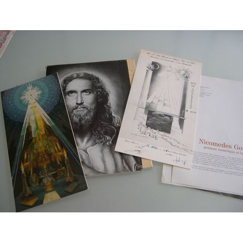 Nicomedes Gomez Peinture Initiatique Et Ésotérique