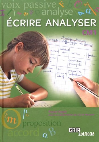 Ecrire Analyser Au Cm1