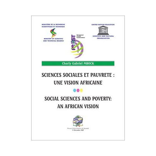 Sciences Sociales Et Pauvreté Une Vision Africaine