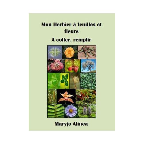 Herbier À Feuilles Et Fleurs