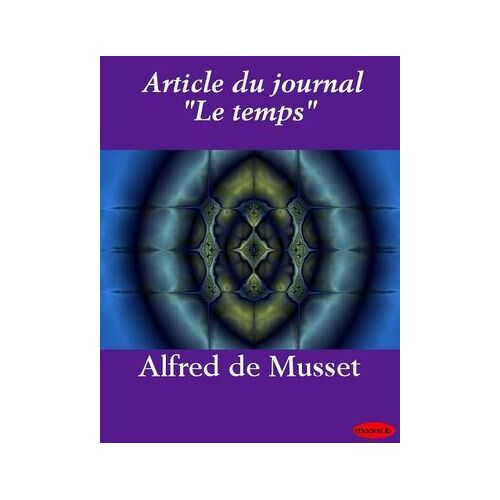 Article Du Journal "Le Temps