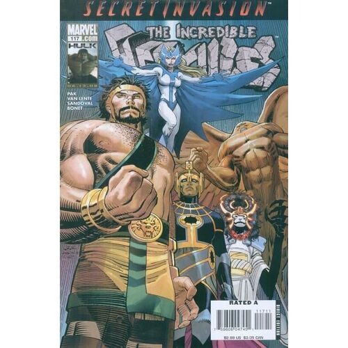 Incredible Hercules # 117 ( V.O. 2008 ) ** Secret Invasion Part 1 ** Snowbird Joins