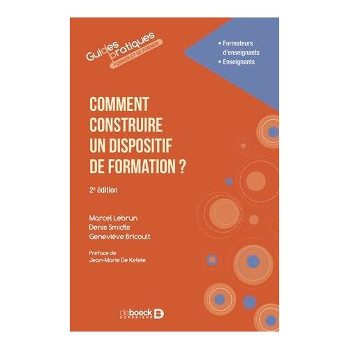 Comment Construire Un Dispositif De Formation ?