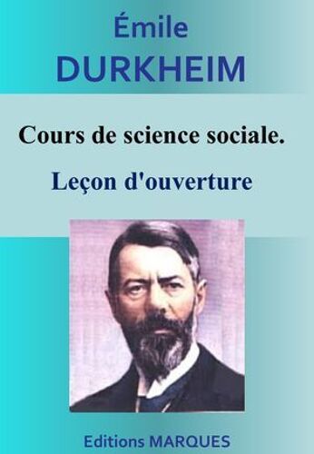 Cours De Science Sociale. Leçon D'ouverture
