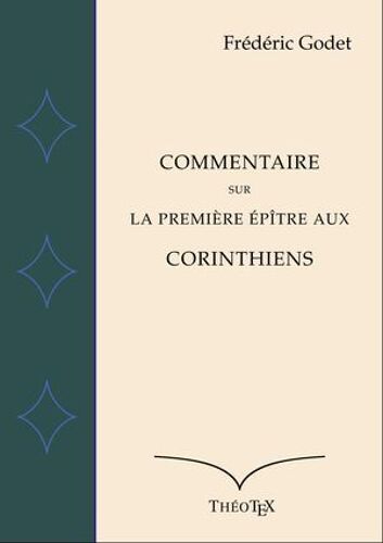 Commentaire Sur La Première Épître Aux Corinthiens