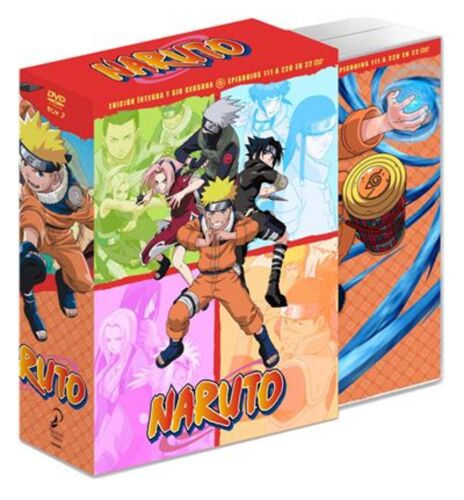 Naruto Box 2 - Épisodes 111 À 220 Espagnol