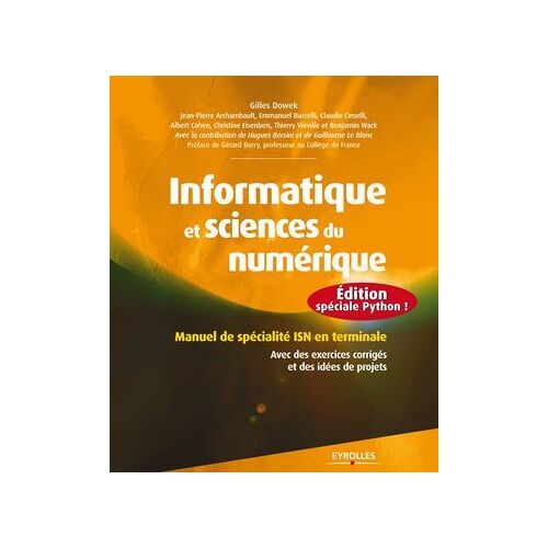 Informatique Et Sciences Du Numérique - Edition Spéciale Python !
