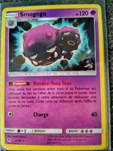 Carte Pokémon Française Rare 29 /68 Smogogo Destinées Occultes