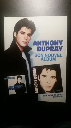 Affiche Anthony Dupray - Dorothée Magazine