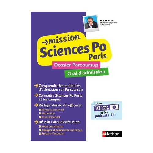 Mission Sciences Po Paris - Terminale - Dossier Parcoursup + Oral D'admission