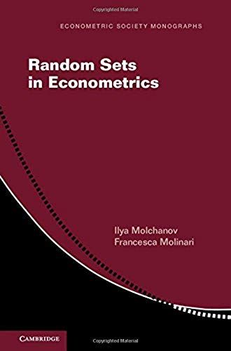 Random Sets In Econometrics
