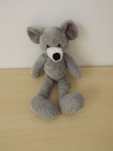 doudou peluche souris grise gund