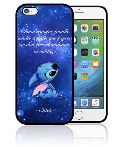 Coque Iphone 5 Et Iphone 5s Et Iphone Se Apple Iphone Lilo Stitch Ohana Signifie Famille Disney Galaxy Galaxie