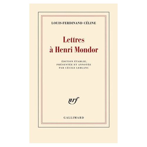 Lettres À Henri Mondor