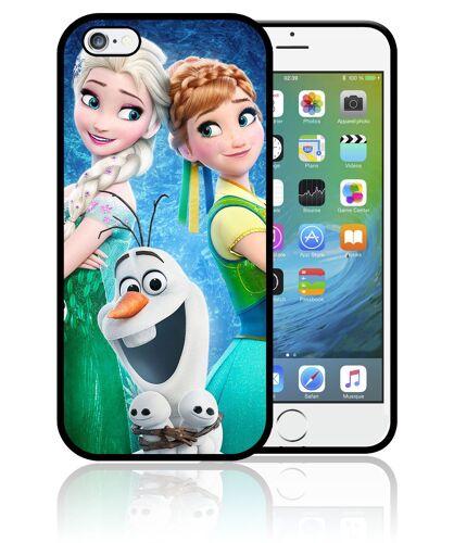 Coque Iphone 6 Et Iphone 6s Frozen Fever La Reine Des Neiges Elsa Anna Olaf Disney0161