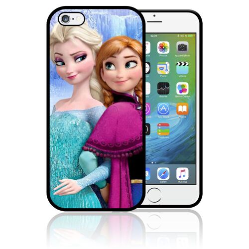 Coque Iphone 6 Et Iphone 6s Elsa Anna Frozen La Reine Des Neiges Disney0140