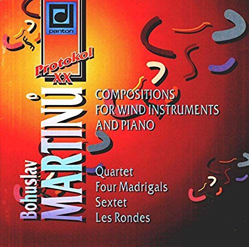 Quatuor, Madrigaux, Sextuor, Rones Pour Ventsd Et Piano Vents Solistes Kla,Sky, Piano