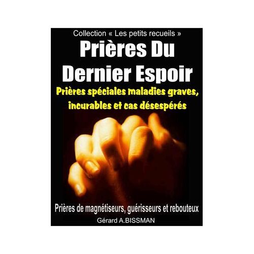 Prières Du Dernier Espoir