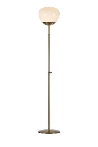 Markslojd Rise Globe Lampadaire 1 Lumière Antique, Blanc