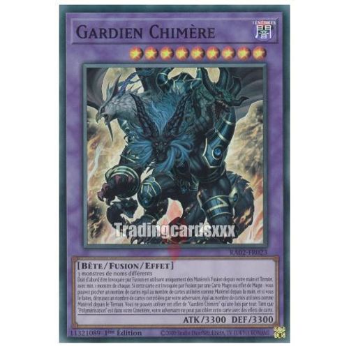 Yu Gi Oh Ra02 Fr023 Gardien Chimère Super Rare