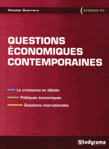 Questions Économiques Contemporaines