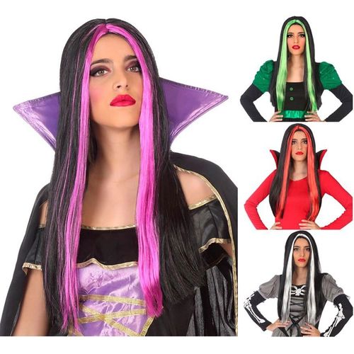 Perruque De Halloween Lise Plusieurs Couleurs (Couleur Blanc)