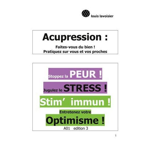 Acupression - Digitopuncture