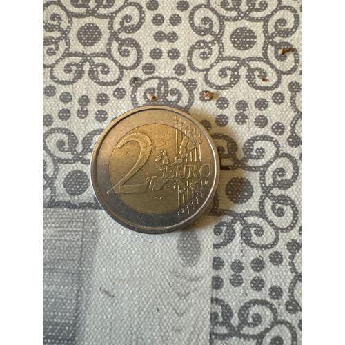 Pièce Très Rare De 2euros 2002 Dante Alighieri Rome Italie