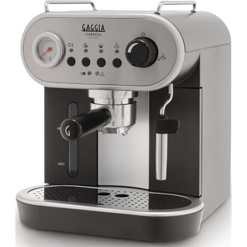 Gaggia Carezza Deluxe RI8525/01 Machine à expresso manuelle avec filtre Inox/noir