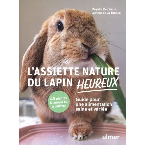 L'assiette Nature Du Lapin Heureux - Guide Pour Une Alimentation Saine Et Variée. 45 Plantes À Cueillir Ou À Cultiver