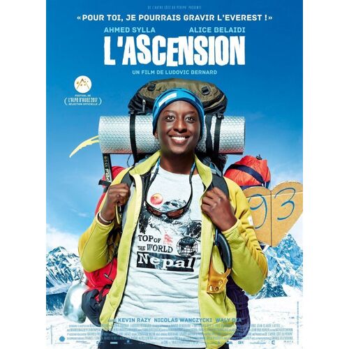 L Ascension - Véritable Affiche De Cinéma Pliée - Format 120x160 Cm -De Ludovic Bernard Avec Ahmed Sylla, Alice Belaïdi, Nicolas Wanczycki, Kevin Razy, Waly Dia, Fadila Belkebla, Denis Mpunga - 2017