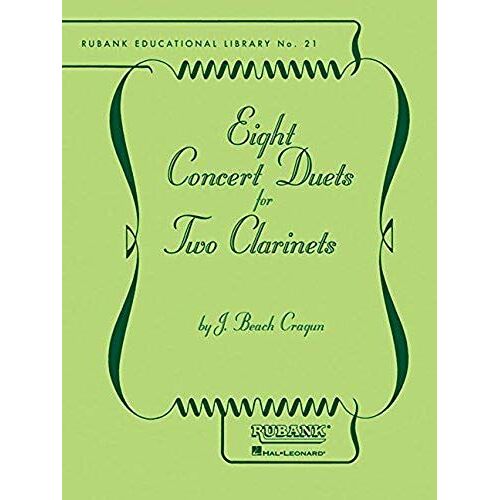 Eight Concert Duets For Two Clarinets