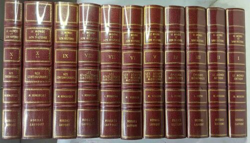 Le Monde Et Son Histoire ( 11 Volumes Dont Le Tome 10 En 2 Volumes - Complet) Entre 1971 Et 1973