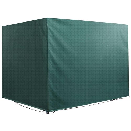Housse De Protection Balancelle De Jardin Bâche Étanche Dim. 2,15l X 1,55l X 1,5h M Pe Vert