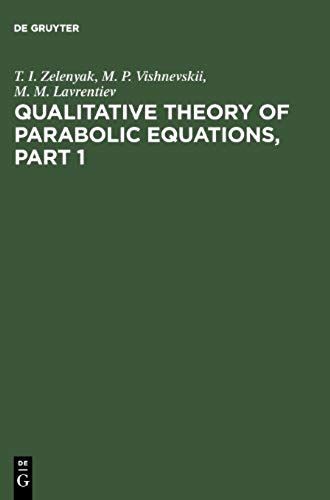 Qualitative Theory Of Parabolic Equations, Part 1