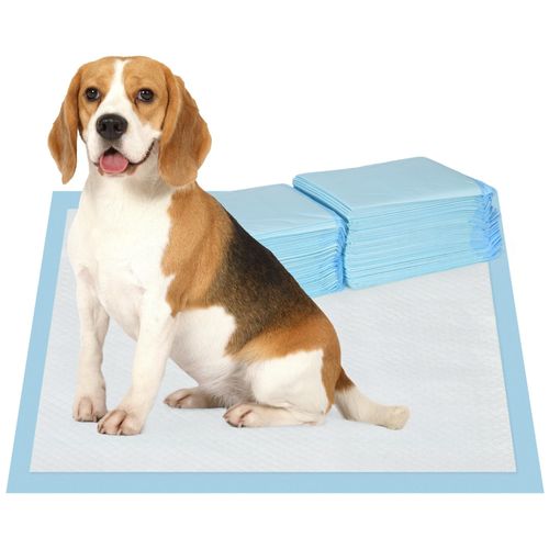Lot De 80 Tapis D'entraînement Pour Chien, Étanche, 6 Couches Avec Surface À Séchage Rapide, Protection, 60 X 60 Cm