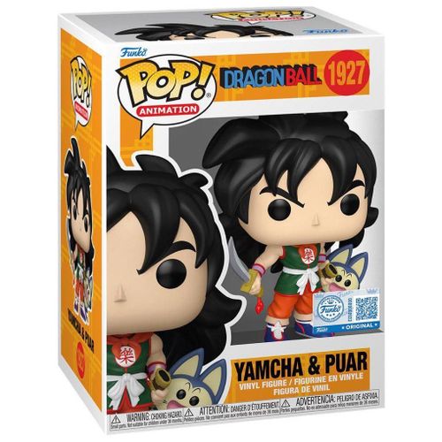Figurine Funko Pop - Dragon Ball N°1927 - Yamcha Et Plume (84983)