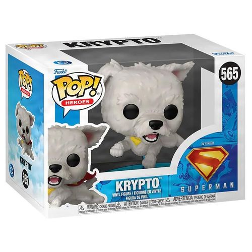Superman (2025) - Figurine Pop! Figurine Krypto 9 Cm