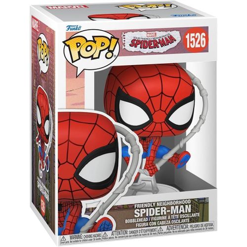 Figurine Funko Pop - Votre Fidèle Serviteur Spider-Man [Marvel] N°1526 - Spider-Man (75870)