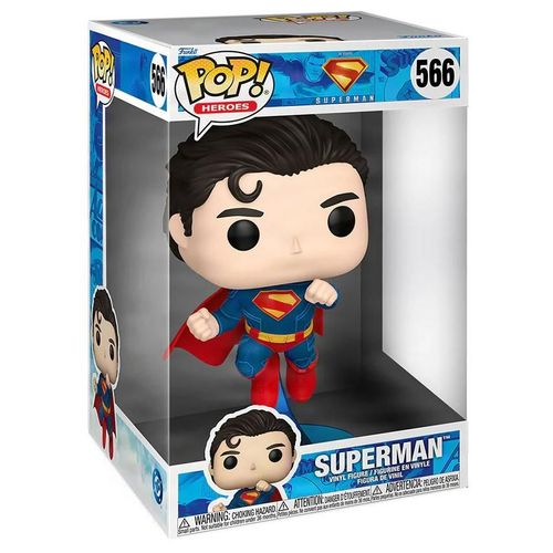 Figurine Funko Pop - Superman 2025 N°566 - Superman - 25 Cm (85646)