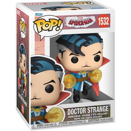 Figurine Funko Pop - Votre Fidèle Serviteur Spider-Man [Marvel] N°1532 - Docteur Strange (87226)