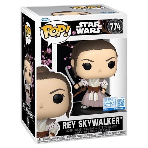 Figurine Funko Pop - Star Wars Divers N°774 - Rey Skywalker (Samouraï) (85190)