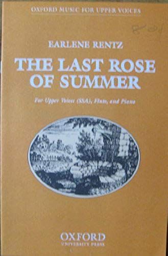 The Last Rose Of Summer / Choral Score