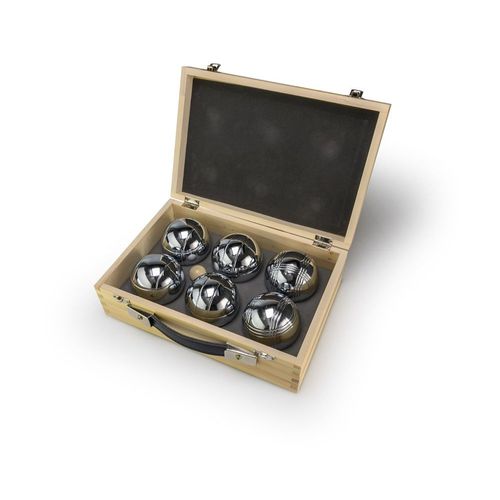 Tactique Jeu De Boules (Pétanque) Dans Une Boîte En Bois
